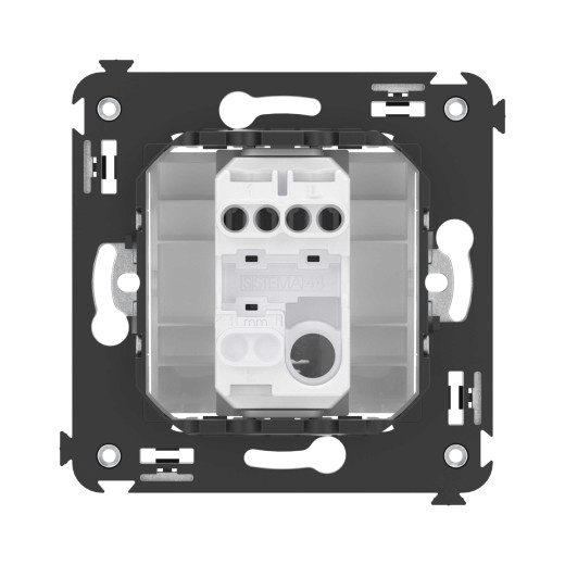 Кнопка одноклавишная в стену, Avanti, белое облако
