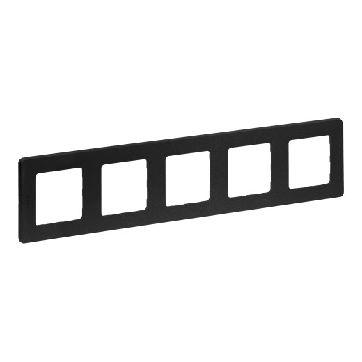 Рамка 5 постов - Legrand/Daccord Inspiria - антрацит