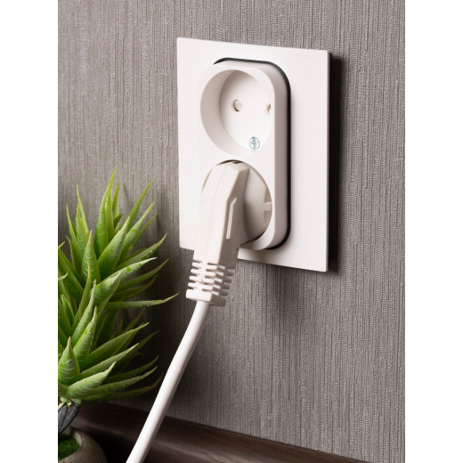 Стокгольм Механизм Розетки 2-местной б/з 10А автоматические клеммы белый с защ. штор. EKF PROxima