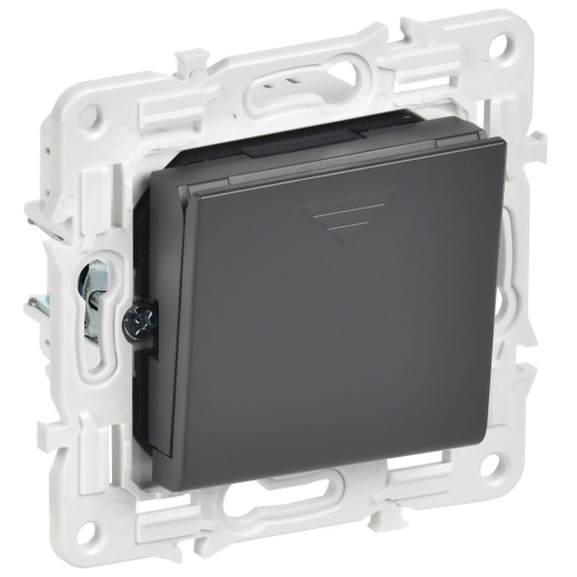 SKANDY Выключ. карточный 30А SK-V15T титан IEK