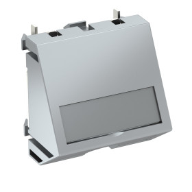 OBO Bettermann Кабельный вывод 1 модуль Modul45, 45х45 мм, цвет алюминиевый лак