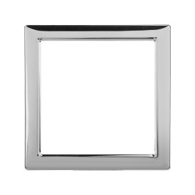 DKC Avanti Декоративная вставка для металлических рамок, хром, 1 пост (2 мод.)