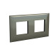 Рамка 2 поста (4 мод.), Avanti, серый жемчуг