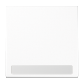 JUNG LS 990 Белая Клавиша 1-ая с полем для надписи