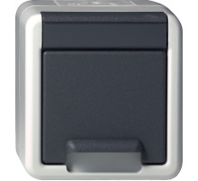 Gira Розетка с з/к IP44