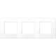 Рамка на 3 поста, белый