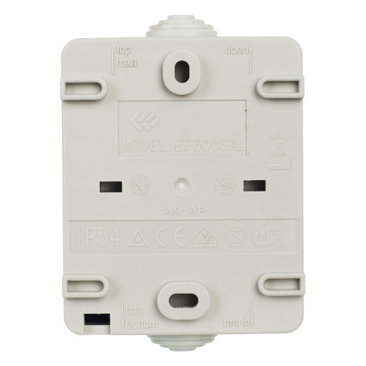 FORS Выкл. 1-кл. прох. с инд. о/у IP54 ВС20-1-1-ФСр сер. IEK