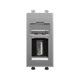 DKC Avanti USB 2.0 розетка модульная, тип А-А, 