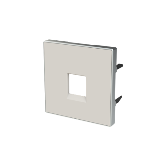 Накладка для телекоммуникационных розеток типа 8117... и/или 8118..., серия SKY, цвет Дюна
