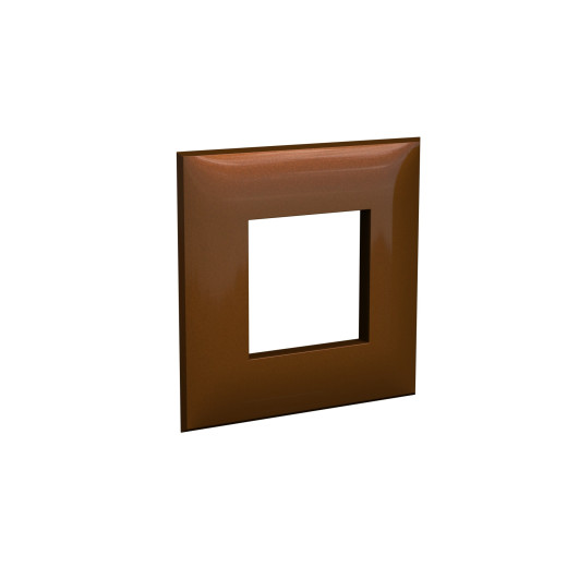 Рамка 1 пост (2 мод.), Avanti, карамельный жемчуг