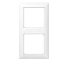 JUNG AS 500 Белая Рамка 2-ая ударопрочная