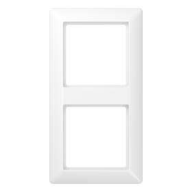 JUNG AS 500 Белая Рамка 2-ая ударопрочная