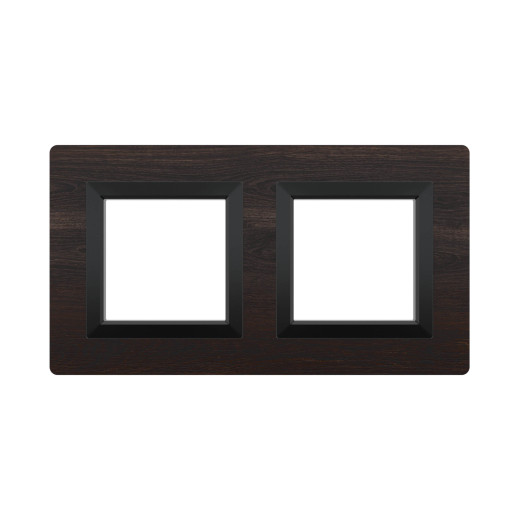 Рамка из натурального дерева 2 поста (4 мод.), Avanti, венге