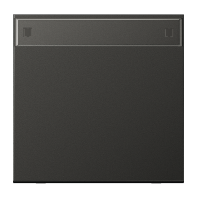 JUNG LS 990 Антрацит Клавиша 1-ая с полем для надписи