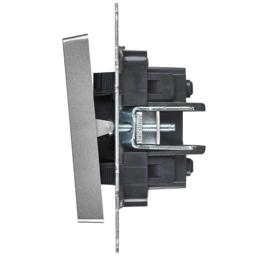 BRITE Выключ. 2-кл. перекр. 10А ВС10-2-3-БрА алюм. IEK