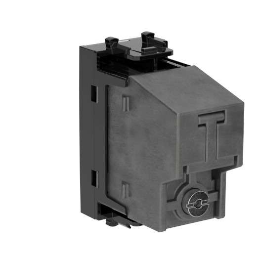 Розетка TV оконечная модульная, Avanti, черный квадрат, 1 модуль