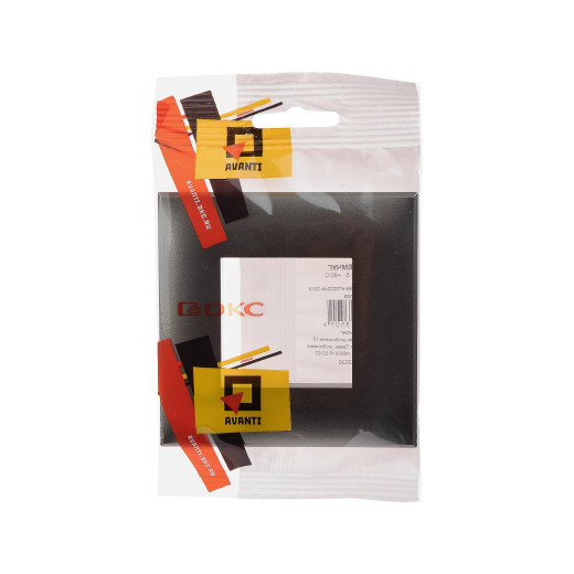 Рамка 1 пост (2 мод.), Avanti, серый жемчуг