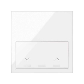 Simon 100 Белый глянец Кит 1 пост, фронт. 1 рамка «минимум» + 1 клавиша жалюзи