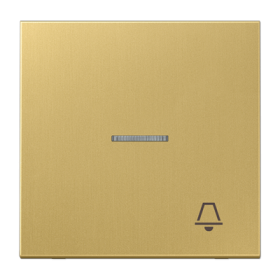 JUNG клавиша  с линзой, латунь Classic