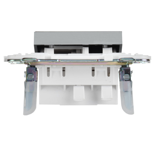 SKANDY Выключ. 1-кл. перекр. 10А SK-V03N никель IEK