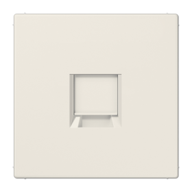 JUNG Плата (фиксация защёлкиванием) для одного модуля термопласт слоновая кость