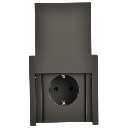 FORTE&PIANO Роз. с з/к/ш с кр. б/к 16А IP44 FP319 сер. IEK