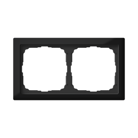 Systeme Electric ArtGallery Pure Органическое стекло Черный Рамка 2-ая