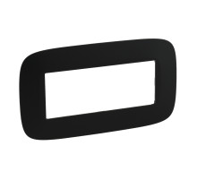 Legrand Valena ALLURE Матовый черный Рамка 5 мод.