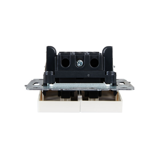 BRITE Выключ. жалюзи 10А ВС10-1-5-БрБ бел. IEK