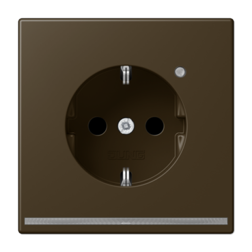 SCHUKO-розетка с LED подсветкой