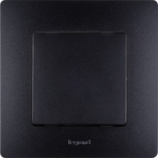 Рамка 1 пост - Legrand Etika - антрацит