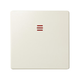 Simon 82 Слоновая кость Клавиша 1-ая с подсветкой