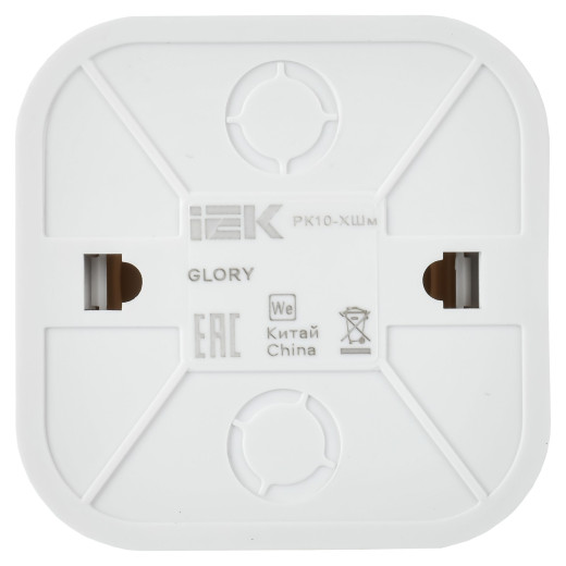 GLORY Роз. комп. RJ45 кат.5E о/у РК10-ХШм шамп. м. IEK