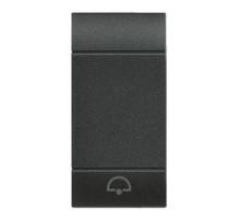 BT LL Антрацит Клавиша Звонок, 1 мод.