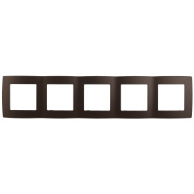 ЭРА 12-5005-13 Рамка на 5 постов, Эра12, бронза (10/100/1600)