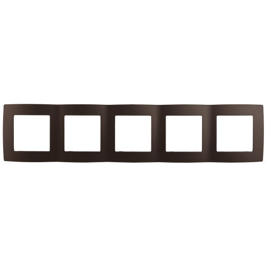 12-5005-13 ЭРА Рамка на 5 постов, Эра12, бронза (10/100/1600)