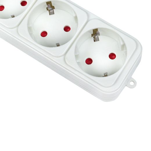 Сетевой фильтр 6*3м 16А/3,2кВт с выкл. c/з ПВС 3x1,0 Блокбастер XL EKF PROxima