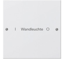 Gira Набор клавиш 1-местный, с возможностью нанесения надписей