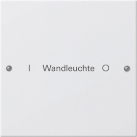 Gira Набор клавиш 1-местный, с возможностью нанесения надписей