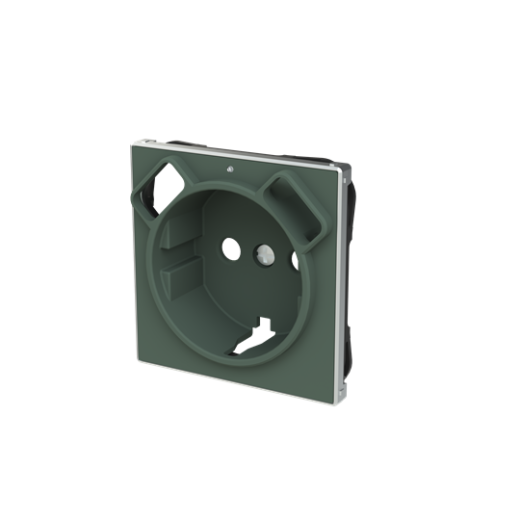 Накладка для розетки SCHUKO с 2хUSB ЗУ, арт.8188.3, серия SKY, цвет Комодоро