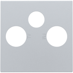 Niko Серебро Накладка TV/FM/SAT