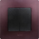 Рамка 1 пост - Legrand Etika - сливовый