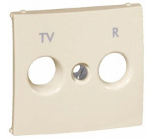 Legrand Valena Крем Накладка TV-FM розетки (стандарт Hirshman).