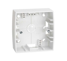 Simon 82 Белая Коробка 1-ая наружной установки, 89х89х37 mm