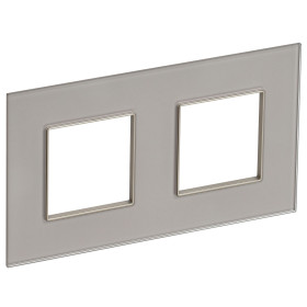 IEK SKANDY Стекло Шампань Рамка 2-ая SK-F22Sh