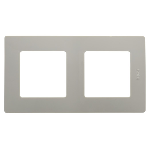 Рамка 2 поста - Legrand Etika - светлая галька