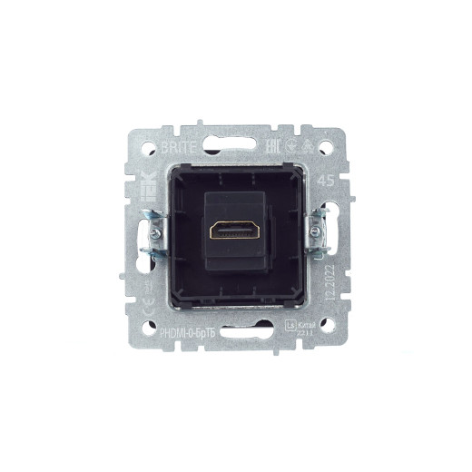 BRITE Роз. HDMI РHDMI-0-БрТБ бр. IEK