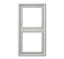 JUNG LS 990 Светло-серая Рамка 2-ая