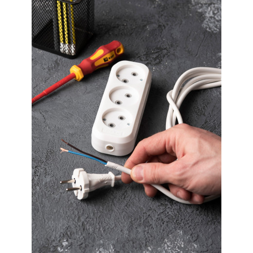 Колодка 3 гн. 16А 3,5кВт с/з Эксперт EKF PROxima