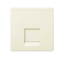 Simon 27 Мех Слоновая кость Адаптор на 1 RJ45(12) 75528-, 75540-, 75541-, 75544-39, широкий, шторки